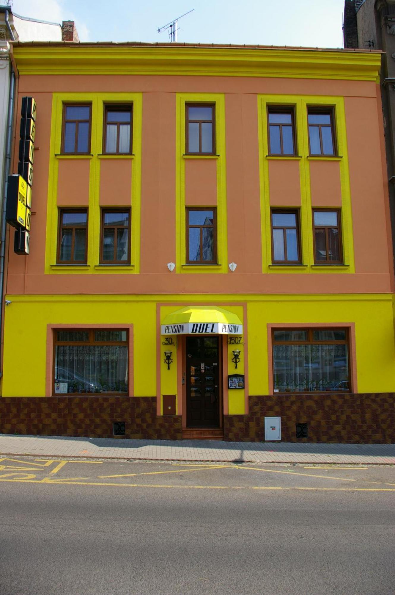 Pension Duel Ústí nad Labem Exterior foto